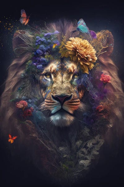 Spacescapes: Flowering Lion Pride by Spacescapes