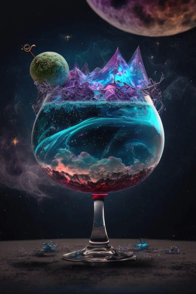 Space Fiction: Planetary Cocktail by Spacescapes