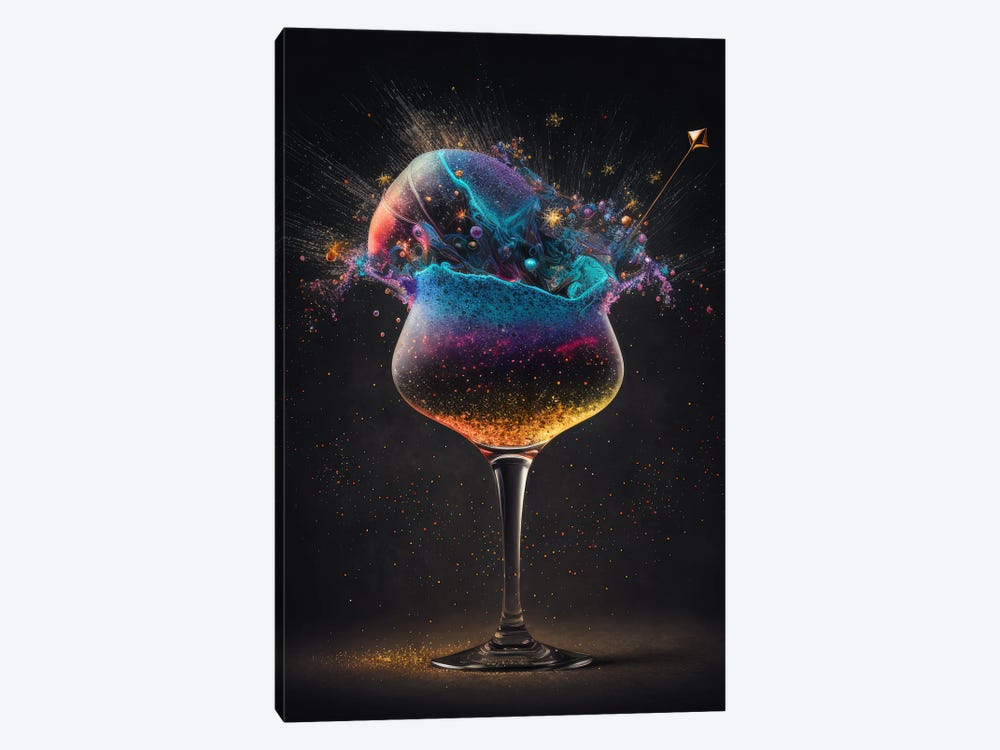 Magical Martini by Spacescapes 1-piece Canvas Wall Art