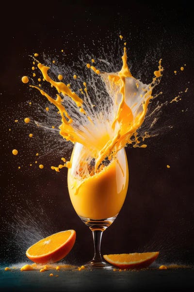 Drinks: Sparkling Surprise, Mimosa by Spacescapes