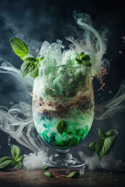 Liquor: Minty Mojito Magic by Spacescapes