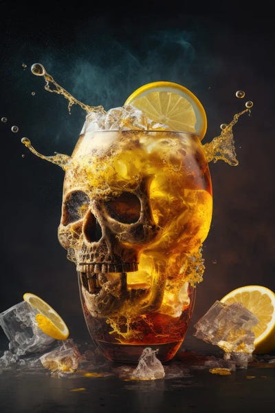 Giclee Features: Long Island Ice Tea Cocktail by Spacescapes
