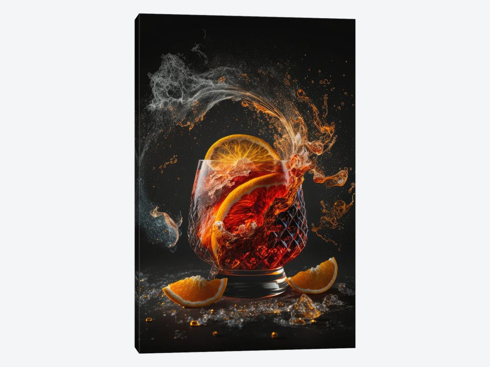 Bitter Blast, Negroni by Spacescapes 1-piece Canvas Artwork