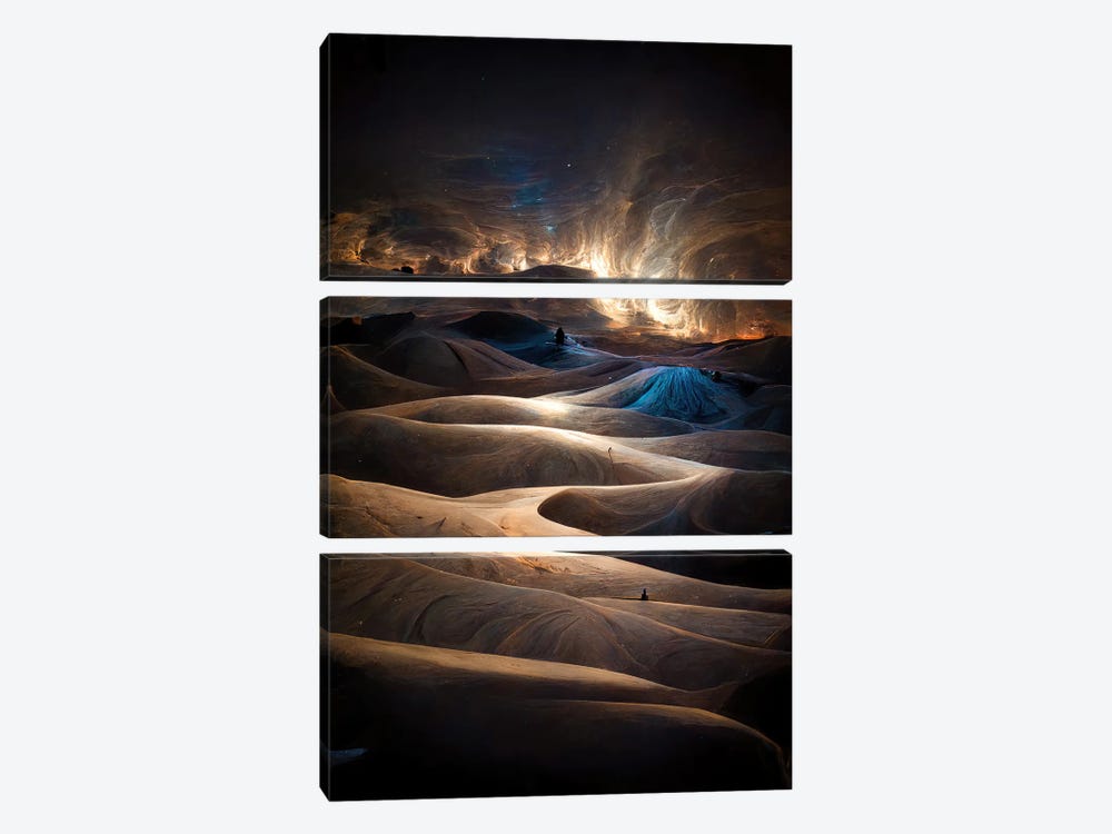 Organic Sand Dunes by Spacescapes 3-piece Art Print