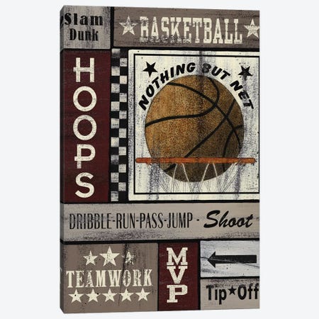 Basketball Hoops Canvas Print #SPV13} by Linda Spivey Canvas Art Print