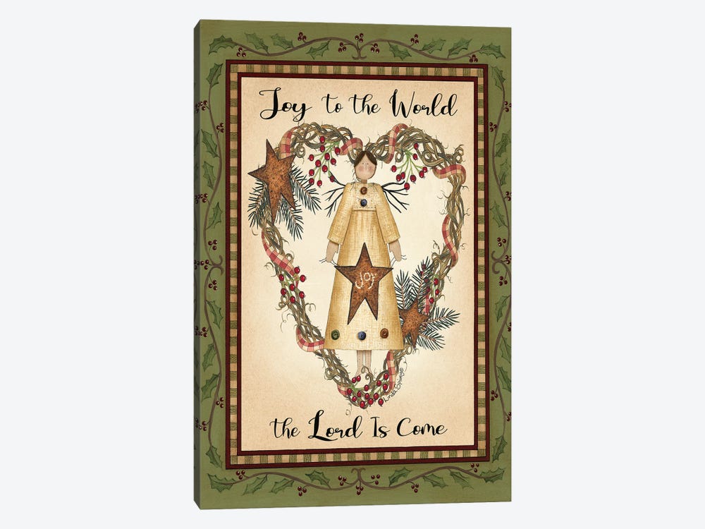Joy To The World Angel by Linda Spivey 1-piece Art Print