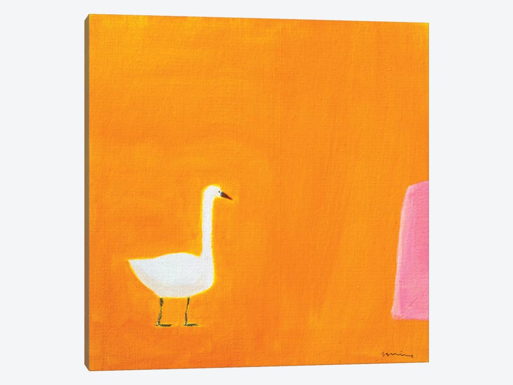 Swan by Andrew Squire 1-piece Canvas Print