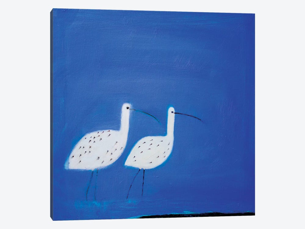 Two Curlews by Andrew Squire 1-piece Canvas Art