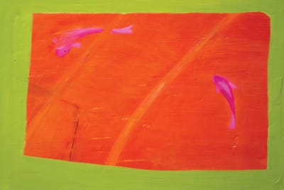 Two Fish by Andrew Squire framed wall art