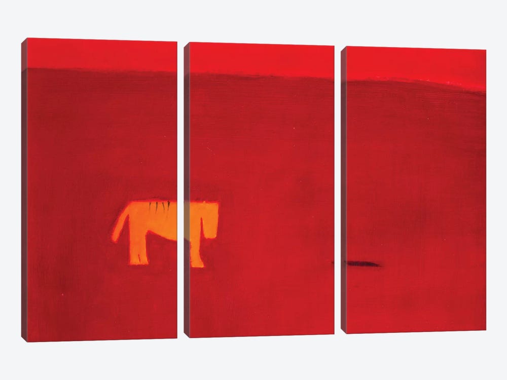 Beware Of The Tiger by Andrew Squire 3-piece Canvas Artwork
