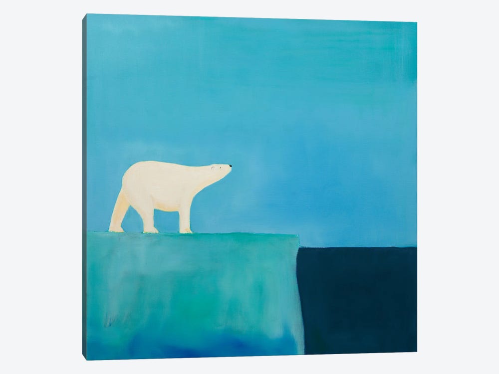 Polar Bear by Andrew Squire 1-piece Canvas Art