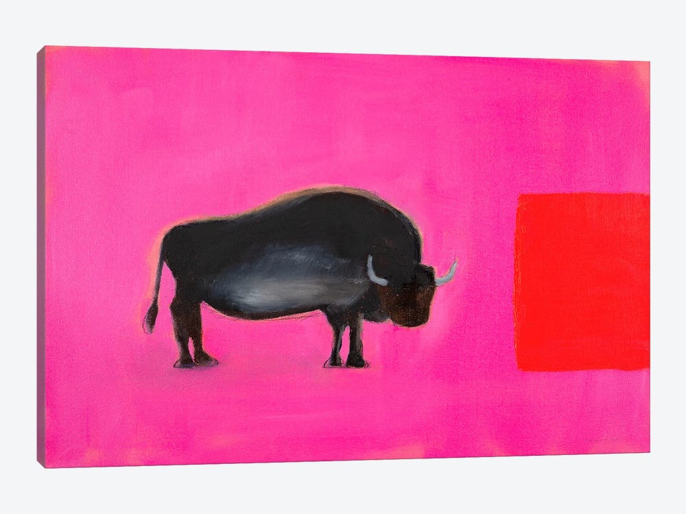 Bison by Andrew Squire 1-piece Canvas Artwork