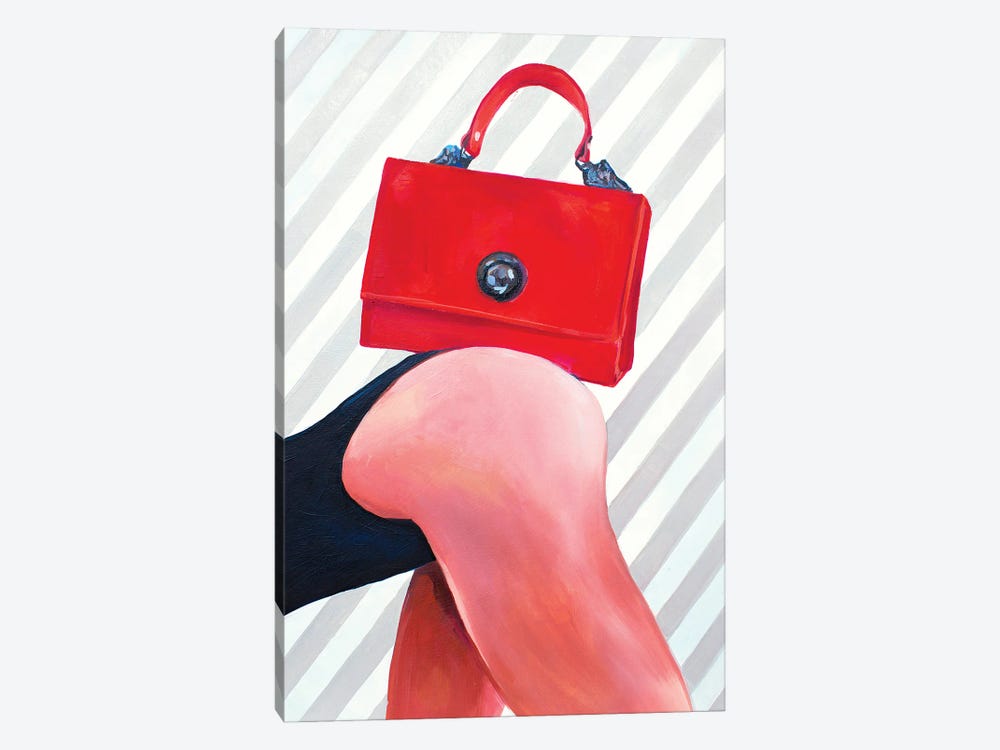 Red Bag by Sasha Robinson 1-piece Canvas Print