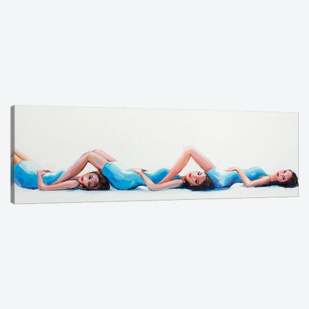 Threesome Canvas Print #SRB101} by Sasha Robinson Canvas Wall Art