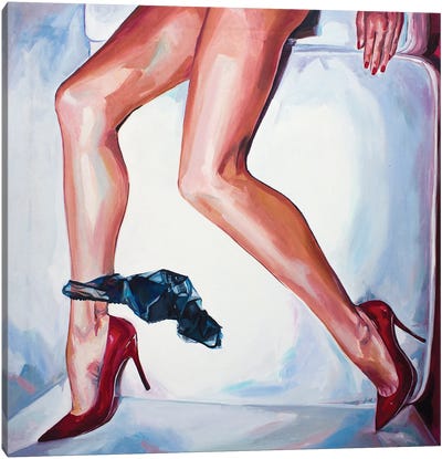 Nudecomer Canvas Art Print - Sasha Robinson