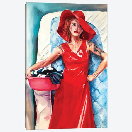 Be A Woman Canvas Print #SRB106} by Sasha Robinson Canvas Art Print