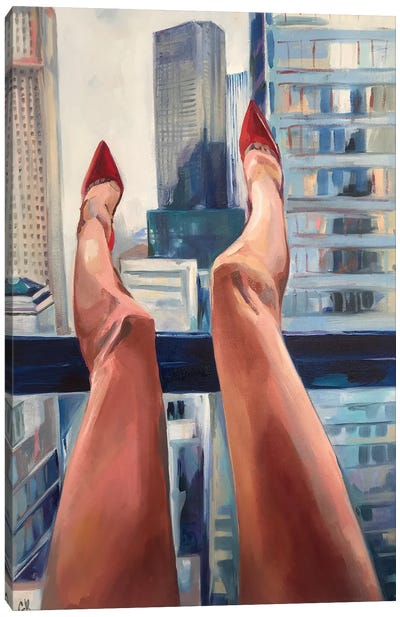 New York Canvas Art Print - Point of View