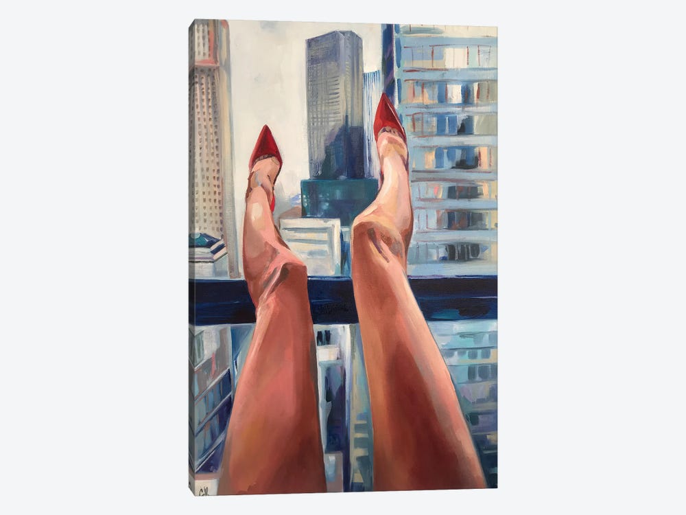 New York by Sasha Robinson 1-piece Canvas Art Print