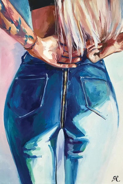 Women's Pants: Blonde Moments by Sasha Robinson