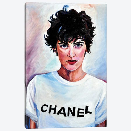 Chanel Canvas Print #SRB13} by Sasha Robinson Canvas Artwork