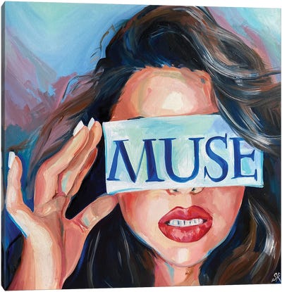 MUSE Canvas Art Print - I Am My Own Muse