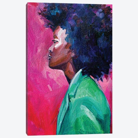 Zara Woman Canvas Print #SRB142} by Sasha Robinson Canvas Art