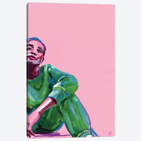 Pink Mood Canvas Print #SRB144} by Sasha Robinson Canvas Art Print