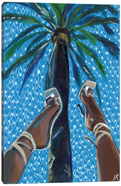Ocean Drive Canvas Art Print - Sasha Robinson