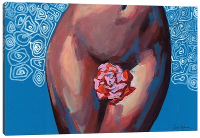 Vulva Canvas Art Print