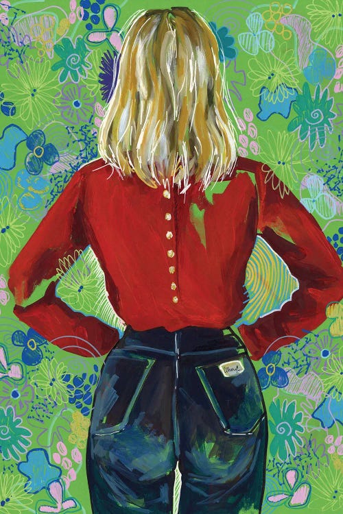 Turn Back Girl by Sasha Robinson wall art