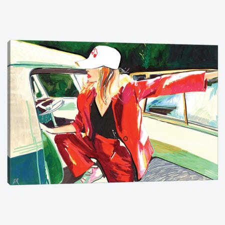 Red Summer Canvas Print #SRB166} by Sasha Robinson Canvas Art Print