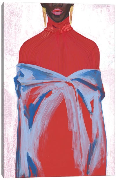 Red Dress II Canvas Art Print - Sasha Robinson