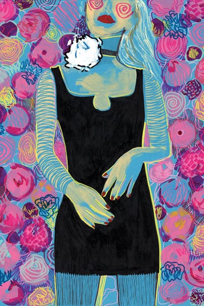 Graphic Fashion: Smoking Hot Pink by Sasha Robinson