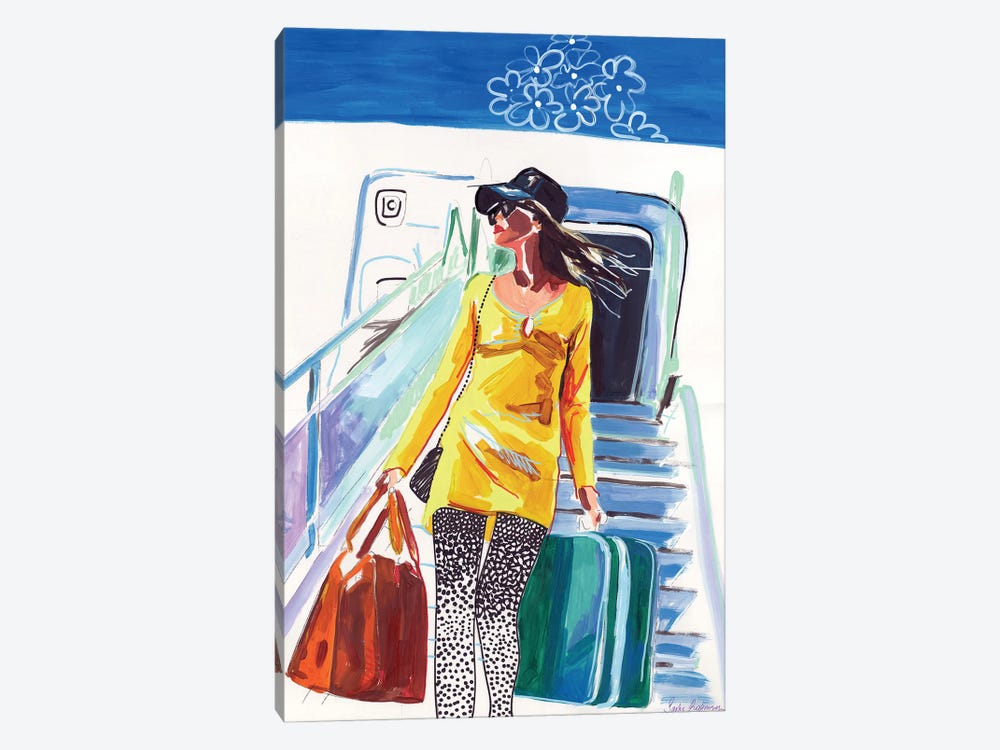 In Love With Travelling by Sasha Robinson 1-piece Art Print
