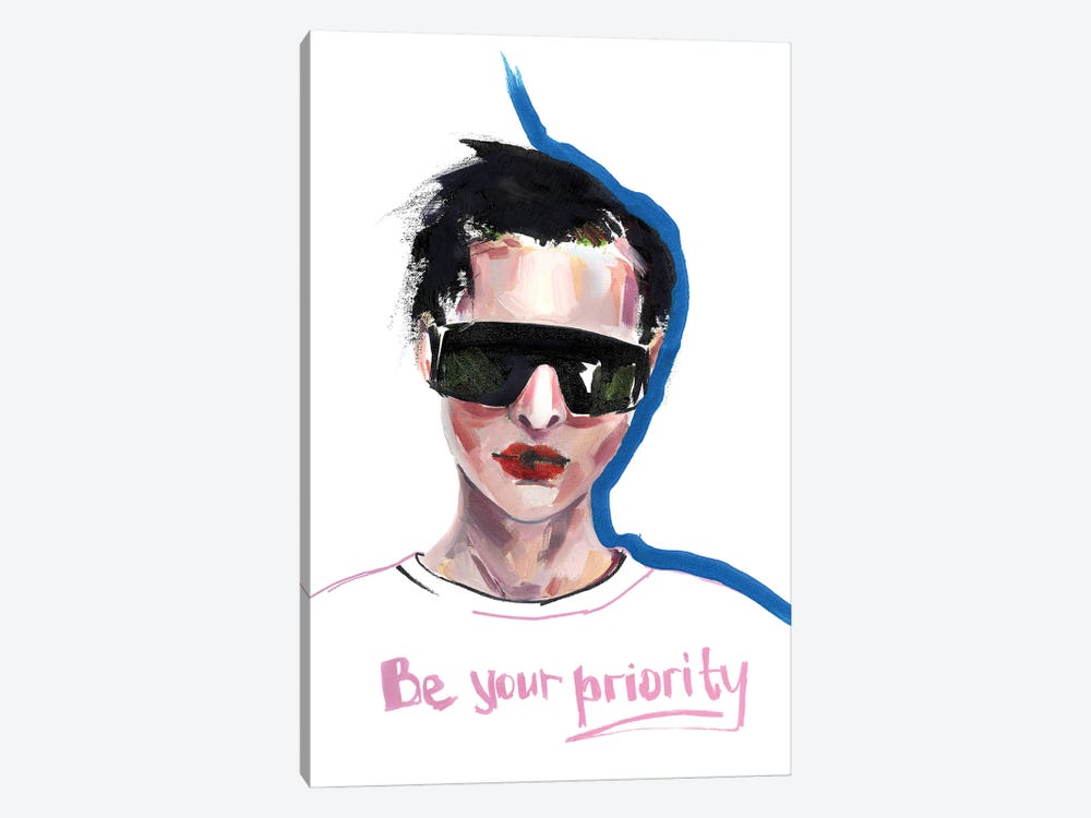 Be Your Priority by Sasha Robinson 1-piece Art Print