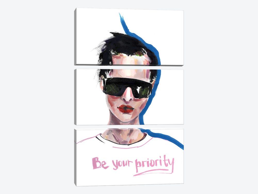 Be Your Priority by Sasha Robinson 3-piece Art Print