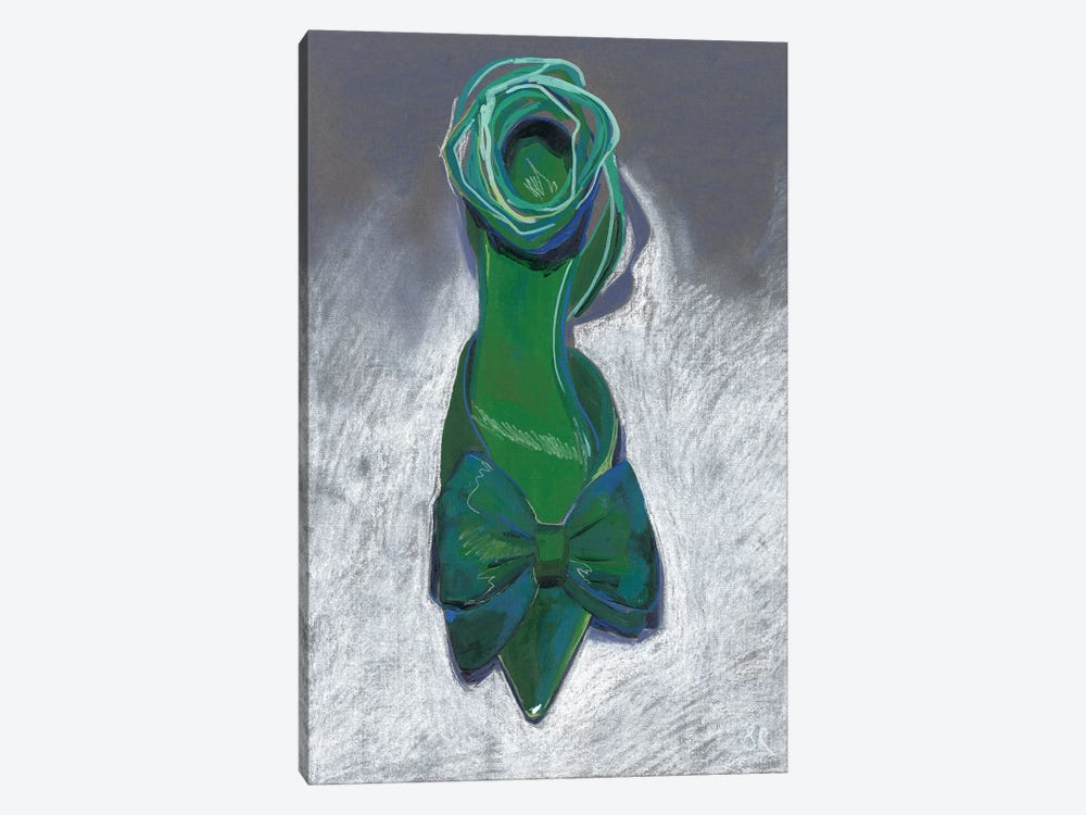 Green Shoe by Sasha Robinson 1-piece Canvas Art