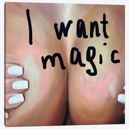 I Want Magic Canvas Print #SRB224} by Sasha Robinson Canvas Art