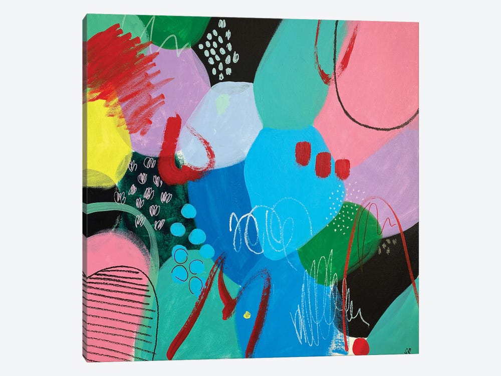 Abstract Colors Harmony by Sasha Robinson 1-piece Canvas Art Print