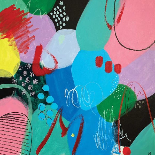 Sasha Robinson: Abstract Colors Harmony by Sasha Robinson