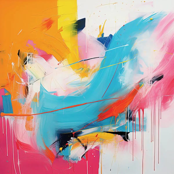 Colorful Abstracts: Abstract Masterpiece by Sasha Robinson