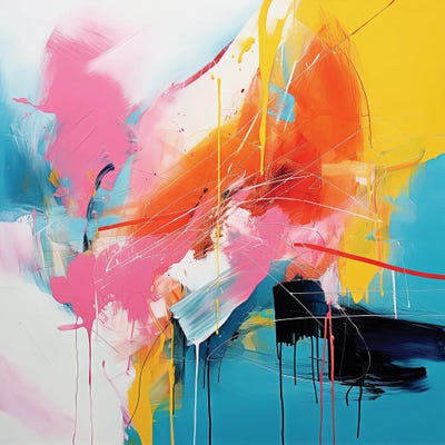 Abstract Emotions by Sasha Robinson canvas print