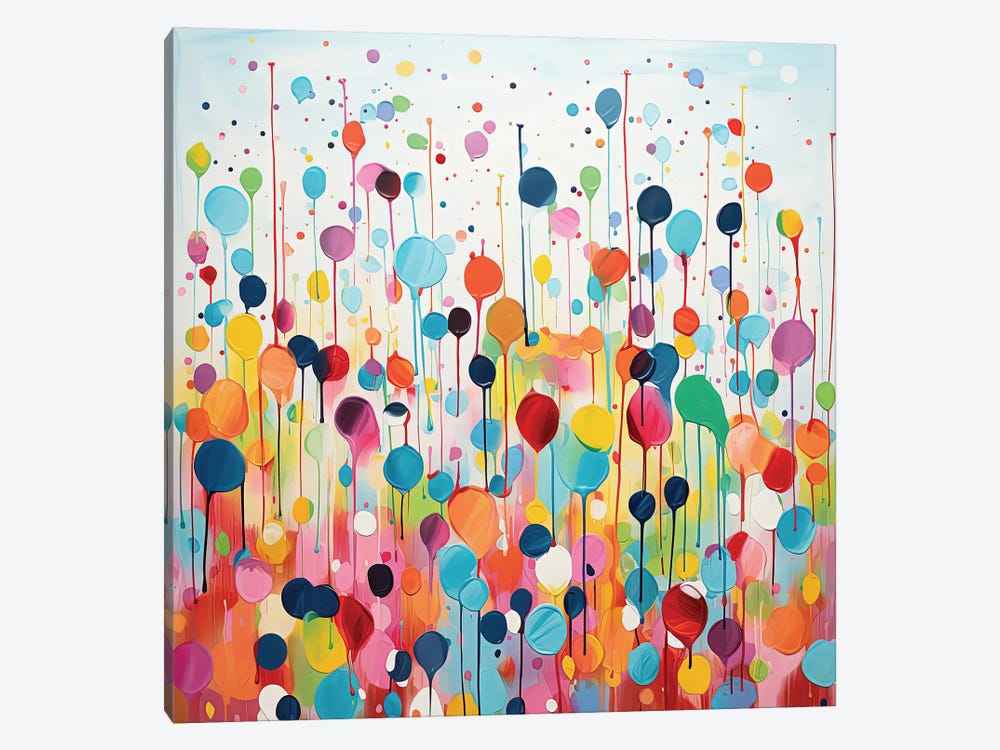 Abstract Dots by Sasha Robinson 1-piece Canvas Artwork