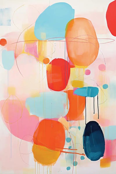 Colorful Abstractions by Sasha Robinson canvas print