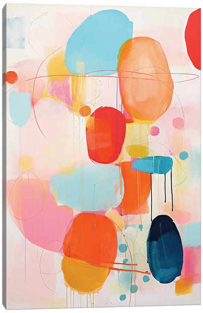 Colorful Abstractions Canvas Art Print - Sasha Robinson