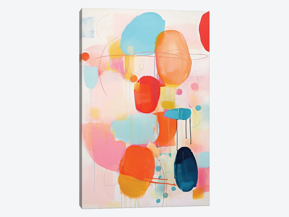 Colorful Abstractions by Sasha Robinson 1-piece Canvas Art