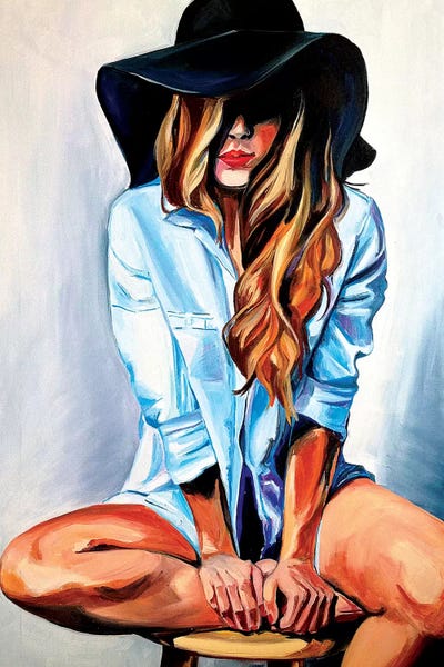 Women's Tops: Glammyhat by Sasha Robinson