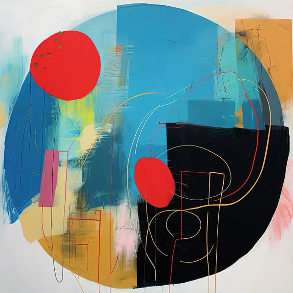 Sasha Robinson: Magic Circle Abstract by Sasha Robinson