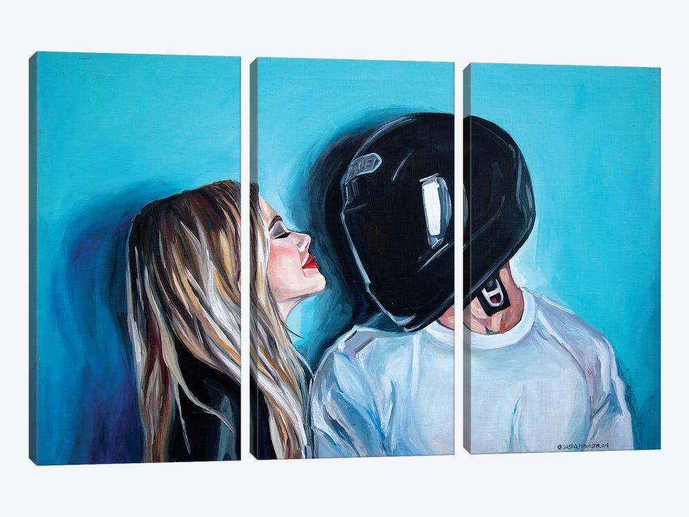 Helmet by Sasha Robinson 3-piece Canvas Wall Art
