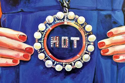 Hot by Sasha Robinson canvas print